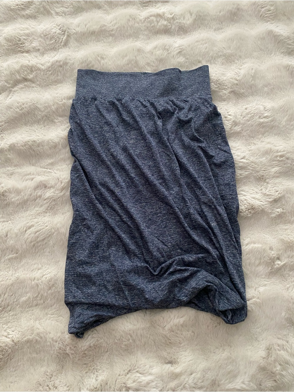 lululemon athletica Heathered Navy Pencil Skirt